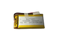 Kleine wieder aufladbare Lithium-Polymer-Batterie 3.7V PAC372038 280mAh