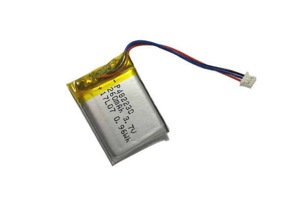 Batterie 3.7V 260mAh PAC, hohe Rate Discharge LiPO Batterie 10C für tragbaren Fan