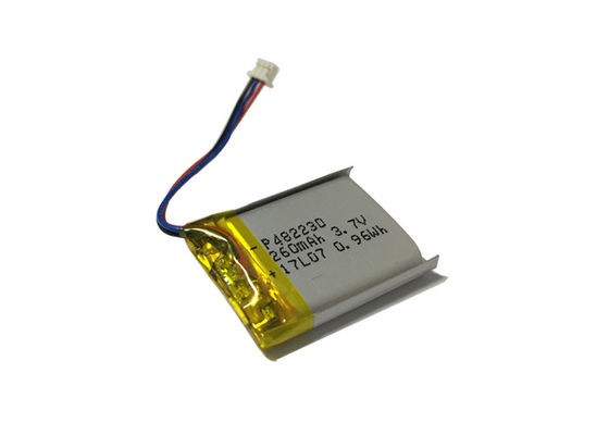 Batterie 3.7V 260mAh PAC, hohe Rate Discharge LiPO Batterie 10C für tragbaren Fan