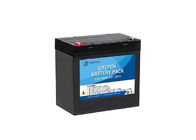 Schwarze Ersatz-Lithium-Ion Battery Pack For Parking-Maschine der Farbe12v 54Ah SLA