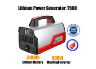 Bank-tragbares Lithium Ion Battery 14.8v 518Wh der Solarenergie-500w für das Kampieren