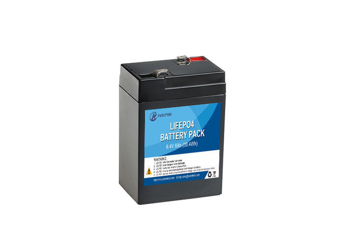 Lithium-Ion Battery Pack Fors SLA 6.4v 6Ah kleiner Ersatz ABS Kasten 0.4kg